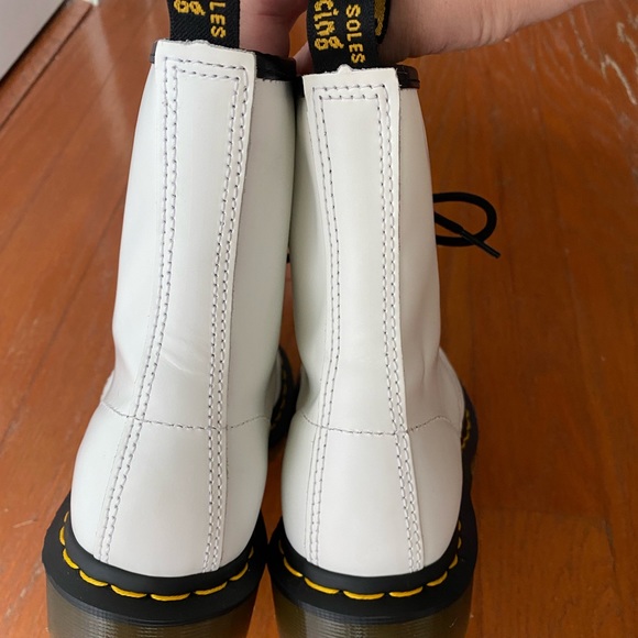 White Doc Martens NWOT - Picture 8 of 8